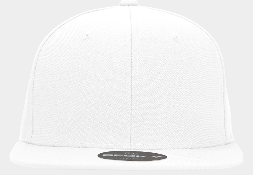 Decky Fitted Flat Bill Hat