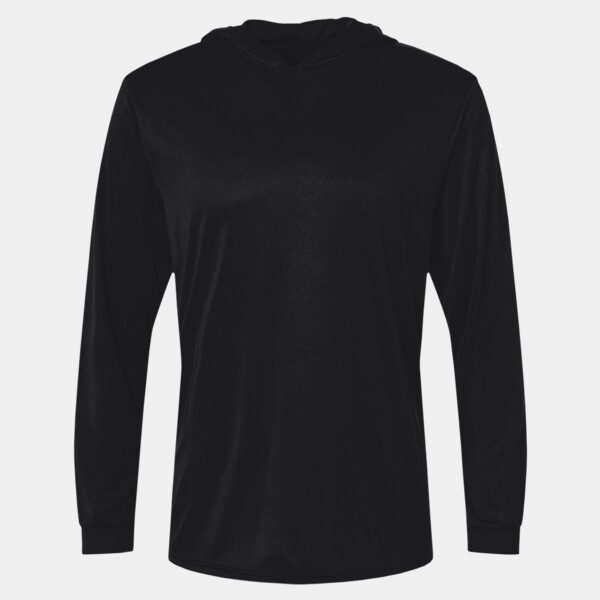 American Apparel Unisex Sueded Long Sleeve Hooded Tee