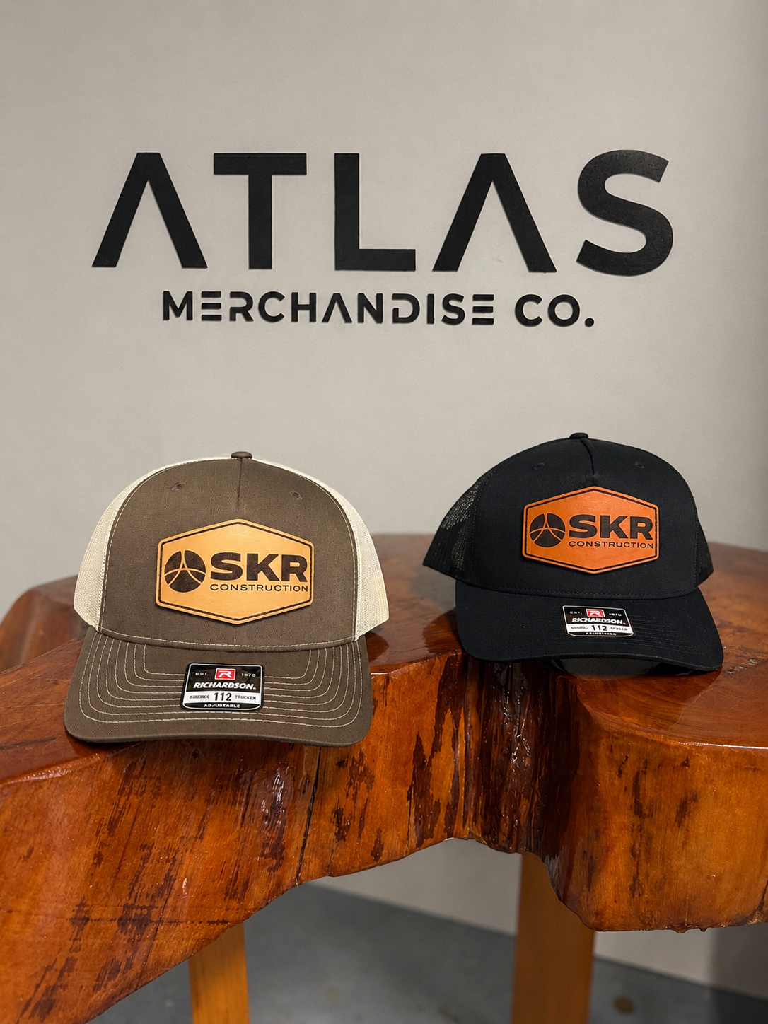 Leather Patch Caps