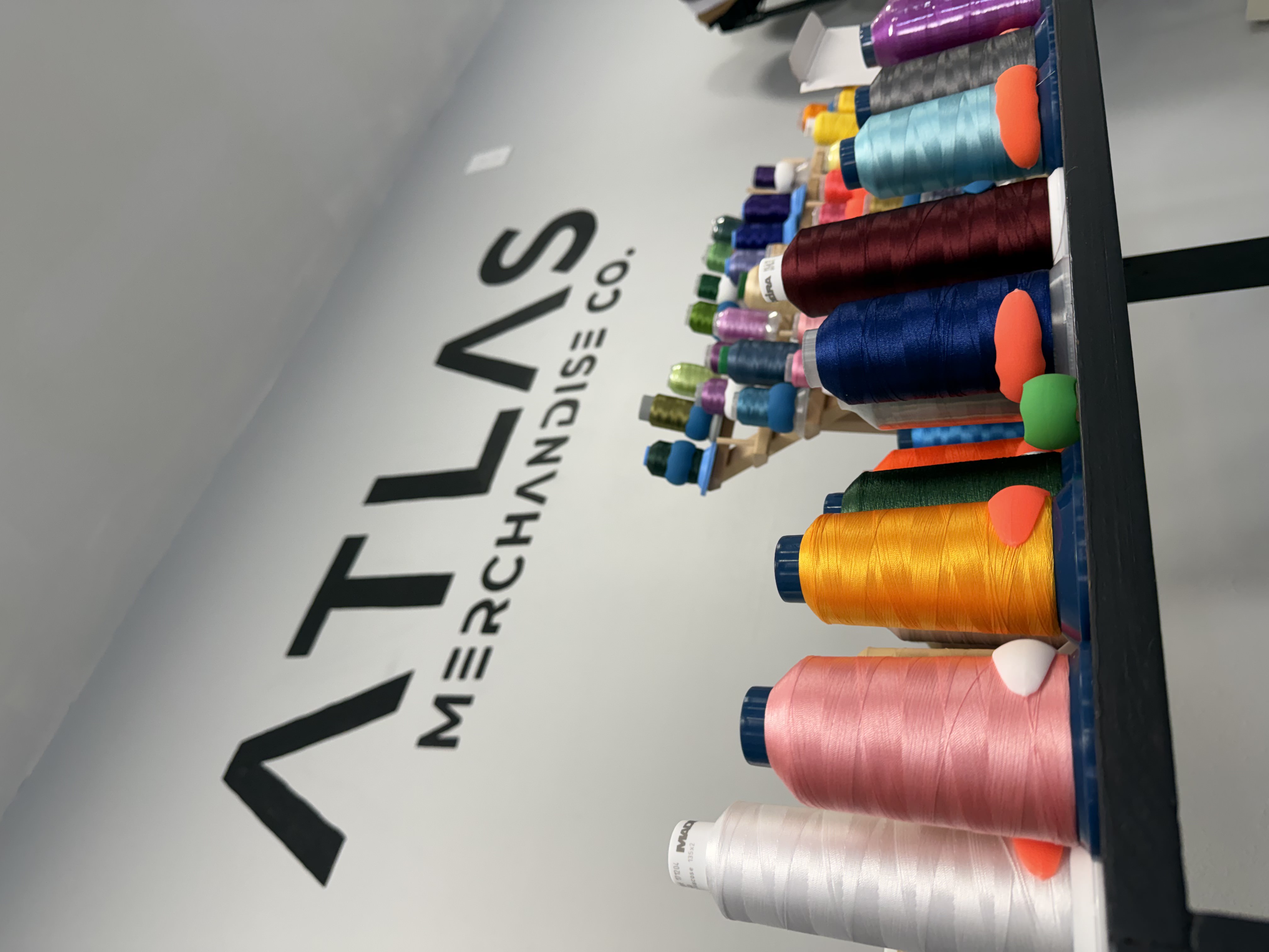 Custom decorated apparel by Atlas Merchandise Co.